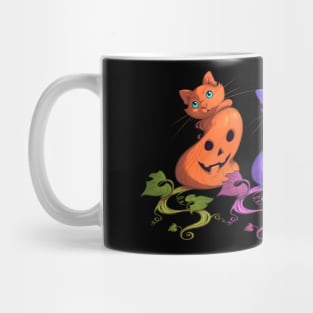 Mili Fay’s Halloween Pumpkin Cats Mug